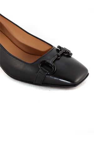 Black leather pumps MARA BINI | T236NERO